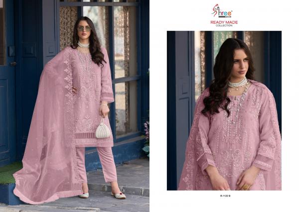 Shree R 1122 organza Readymade Designer Pakistani Suits Collection